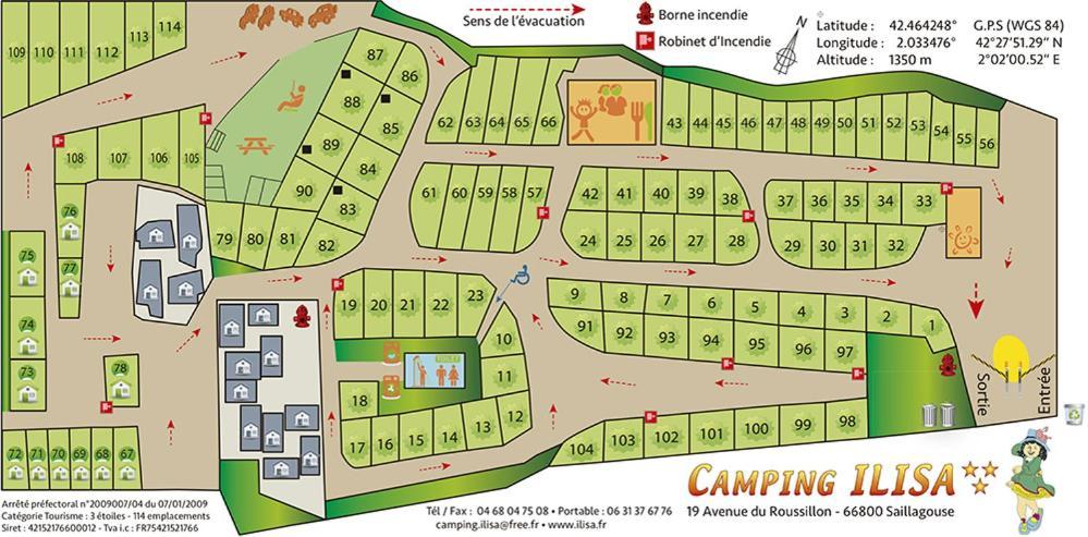 Mobil Home Dans Camping Saillagouse Εξωτερικό φωτογραφία